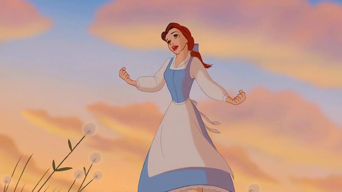 Why Belle from 'Beauty and the Beast' wears blue